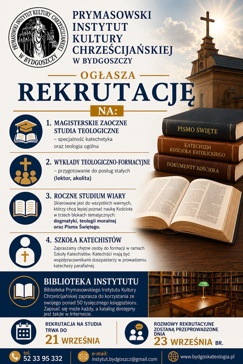 REKRUTACJA NA NOWY ROK AKADEMICKI 2026/2027